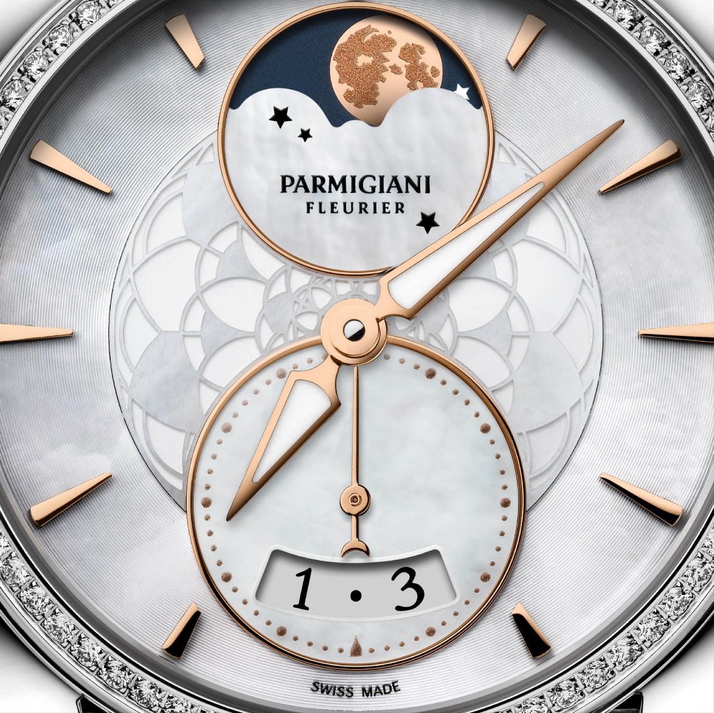 Parmigiani Tonda Metropolitaine Selene Auto Ladies Watch