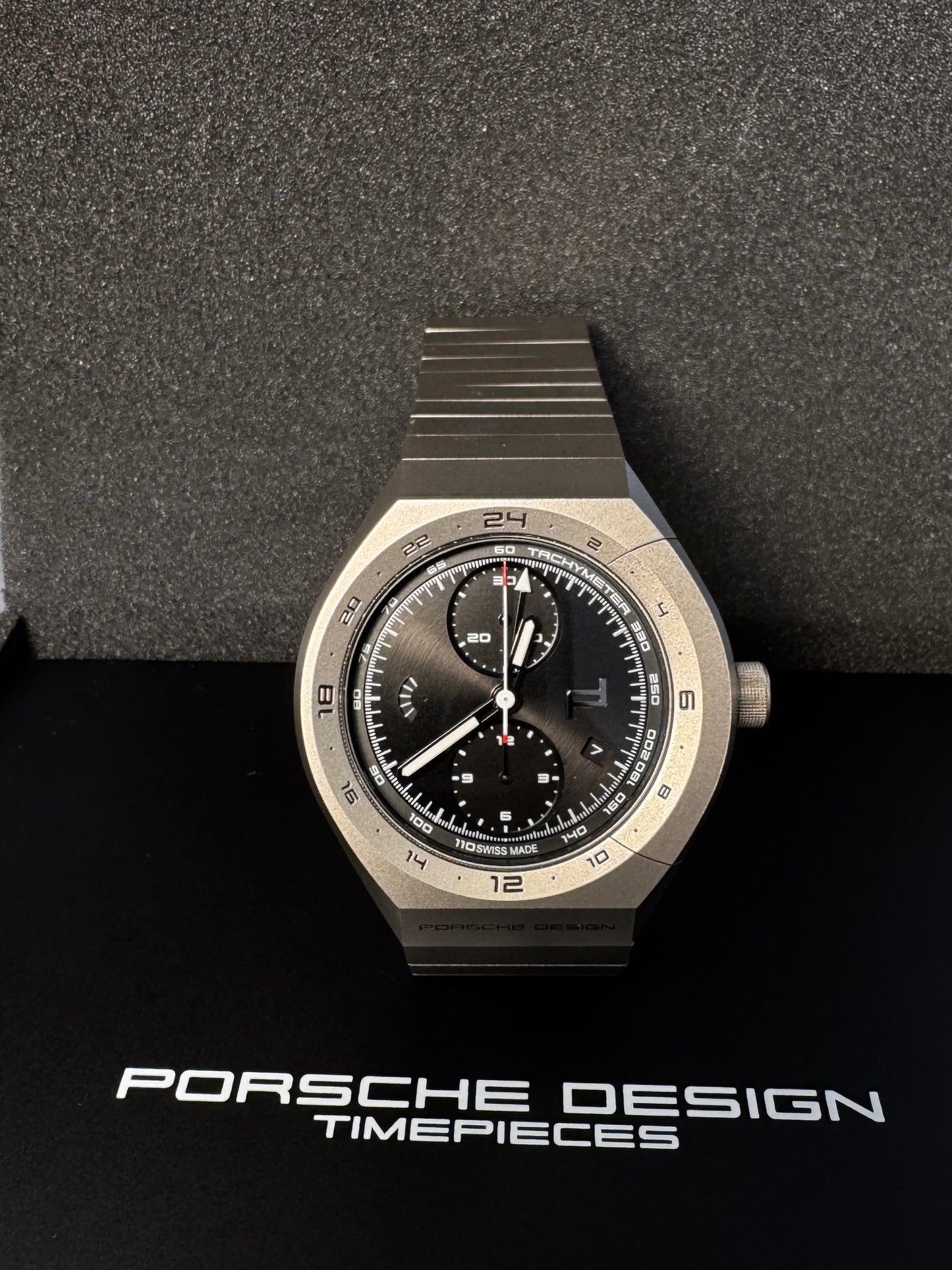 Porsche Design Attuatore Monoblocco GMT-Chronotimer Tutto Titanio