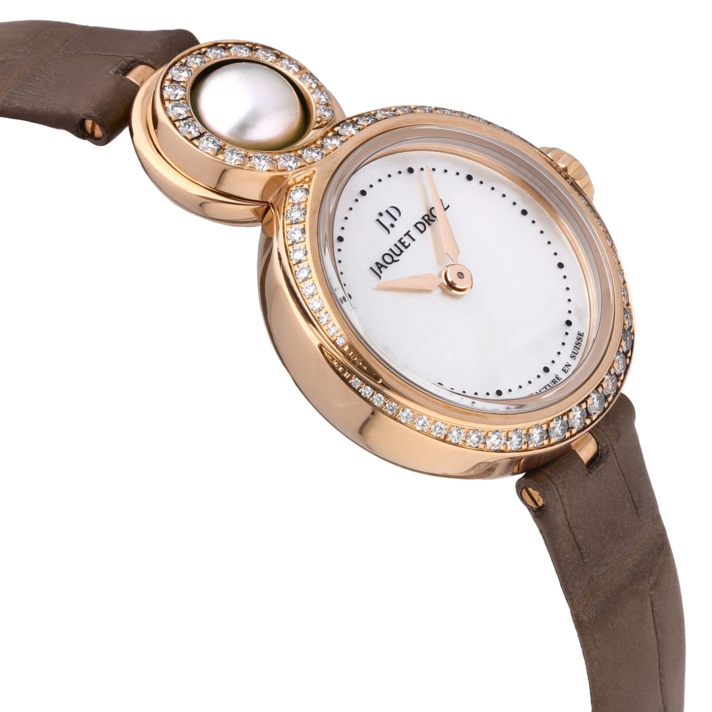 Jaquet Droz Lady 8 Petite 18k Rose Gold Automatic Ladies Watch
