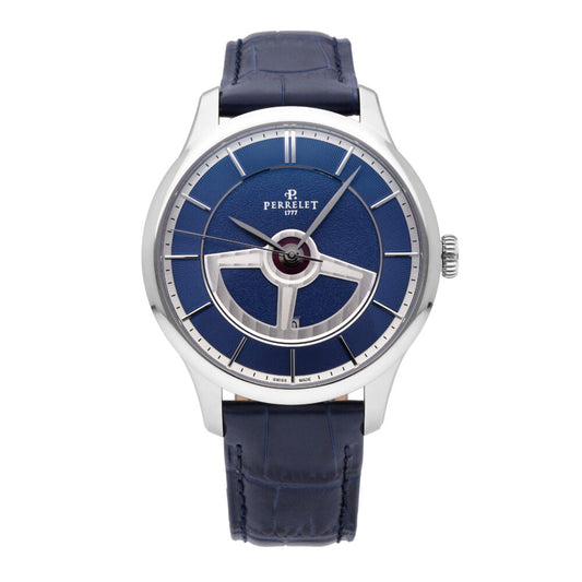 Perrelet Double Rotor Blue Dial 42.5mm Automatic