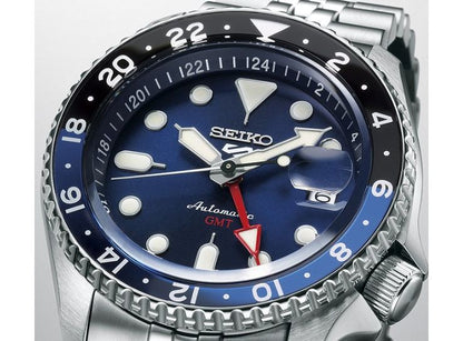 Seiko 5 Sports GMT Blueberry SKX reinterpretation
