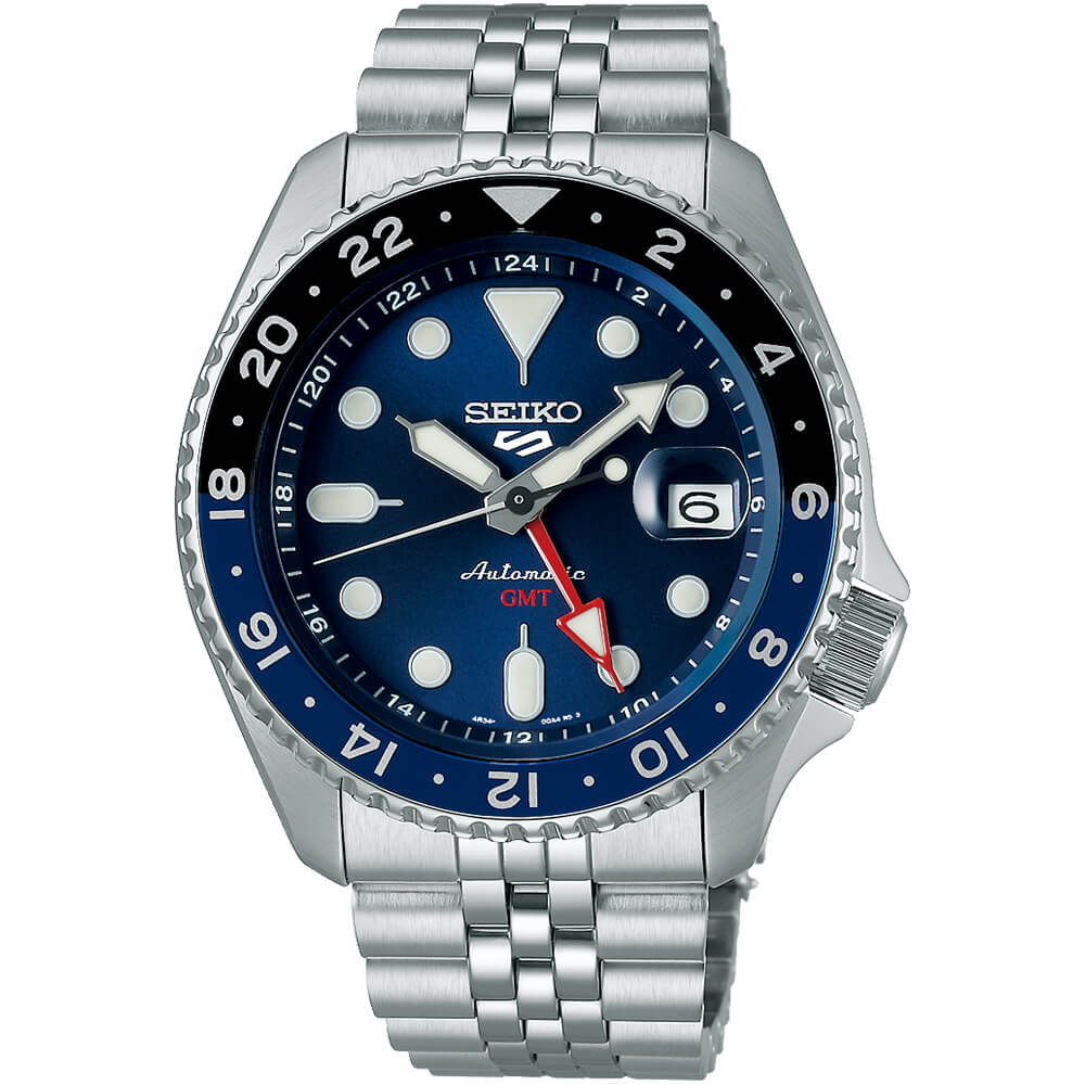 Seiko 5 Sports GMT Blueberry SKX reinterpretation