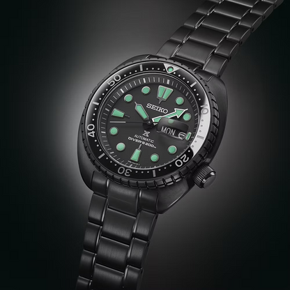 Seiko Prospex Black Series Night Vision Turtle Diver