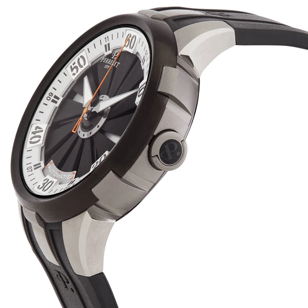 Perrelet Turbine XL Black Dial 50mm Automatic Men’s Watch