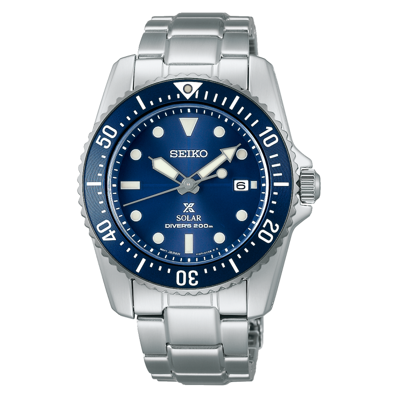 Seiko Prospex Compact Solar Diver Blue